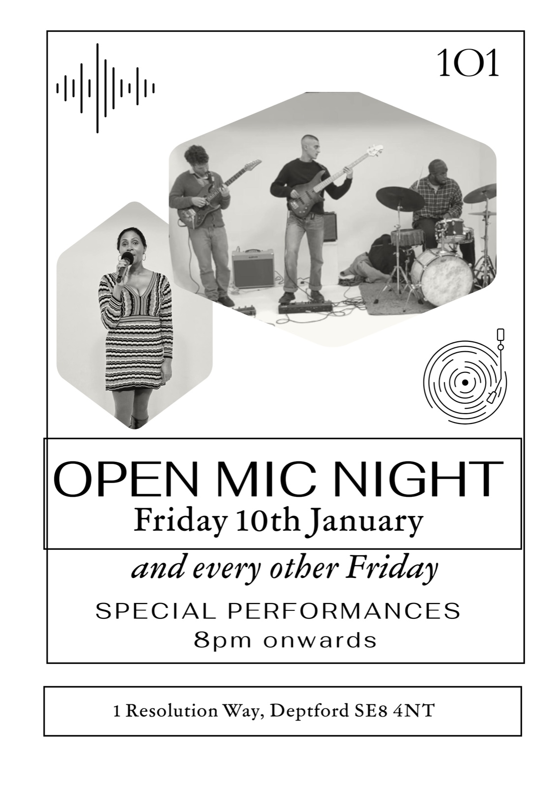 open mic night